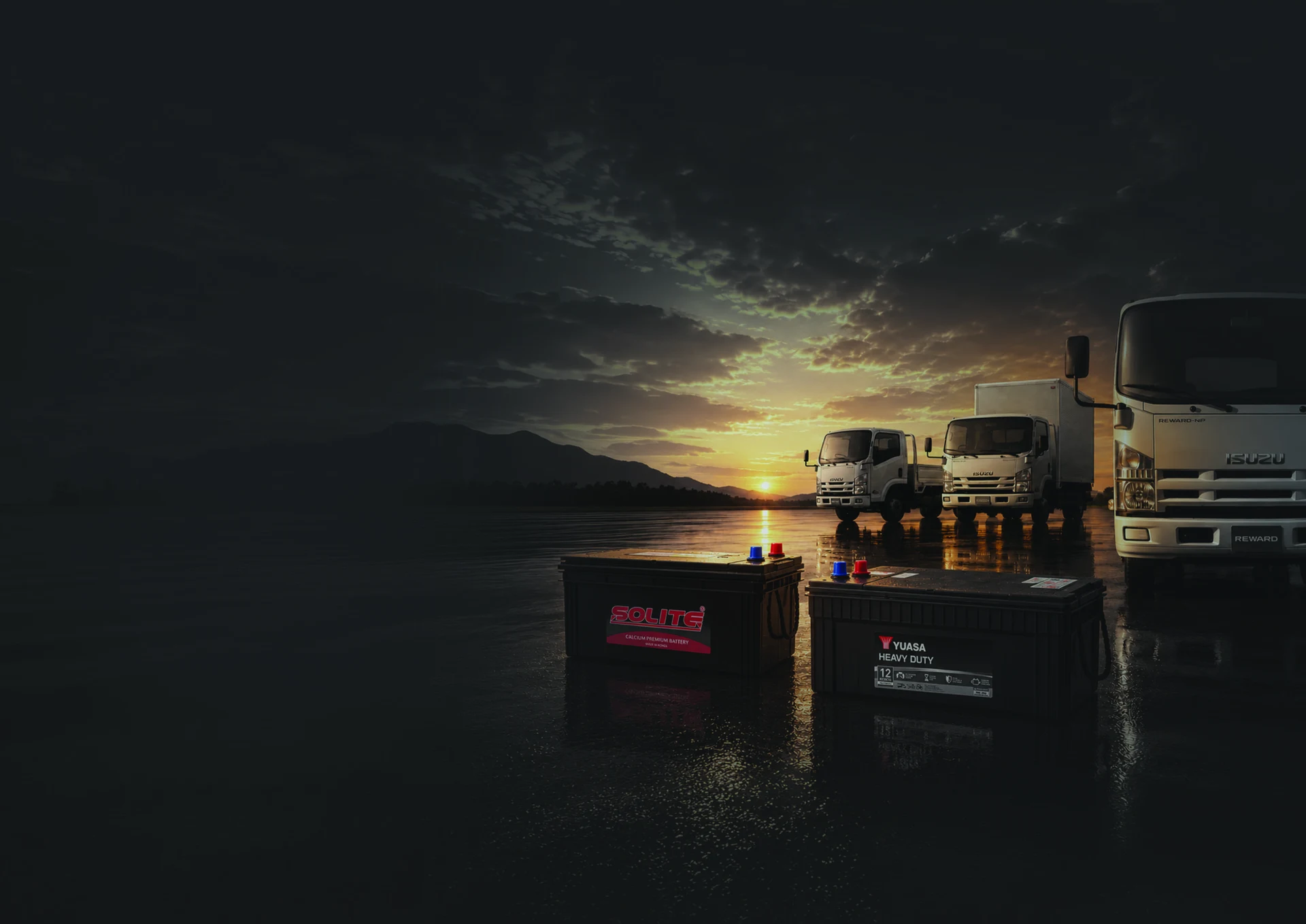 Truck & commercial batteries